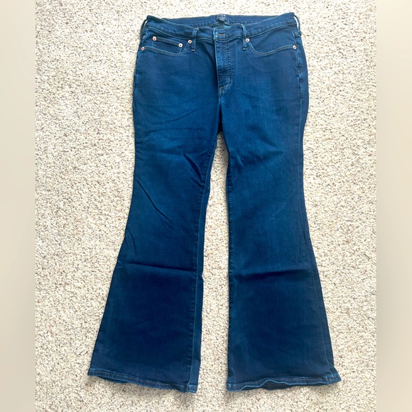 J Crew full length flare jean - Picture 1 of 3